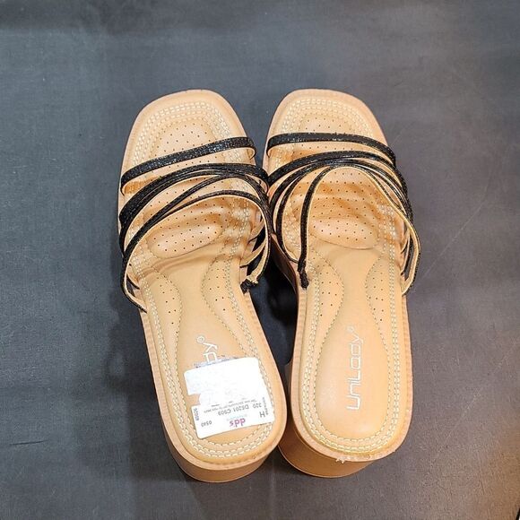 BRAND NEW UNILODY BLOCK HEEL WOMEN'S MULES R3 - Picture 4 of 13